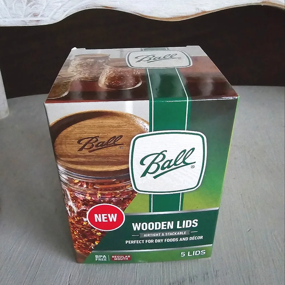 Mason Jar Wooden Lids